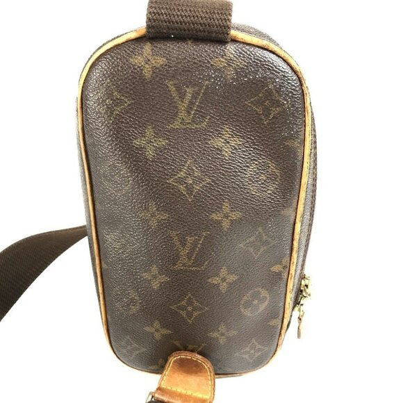 LOUIS VUITTON M51870 Monogram Pochette-Gange Shoulder Bag Cross body bag - Picture 2 of 15